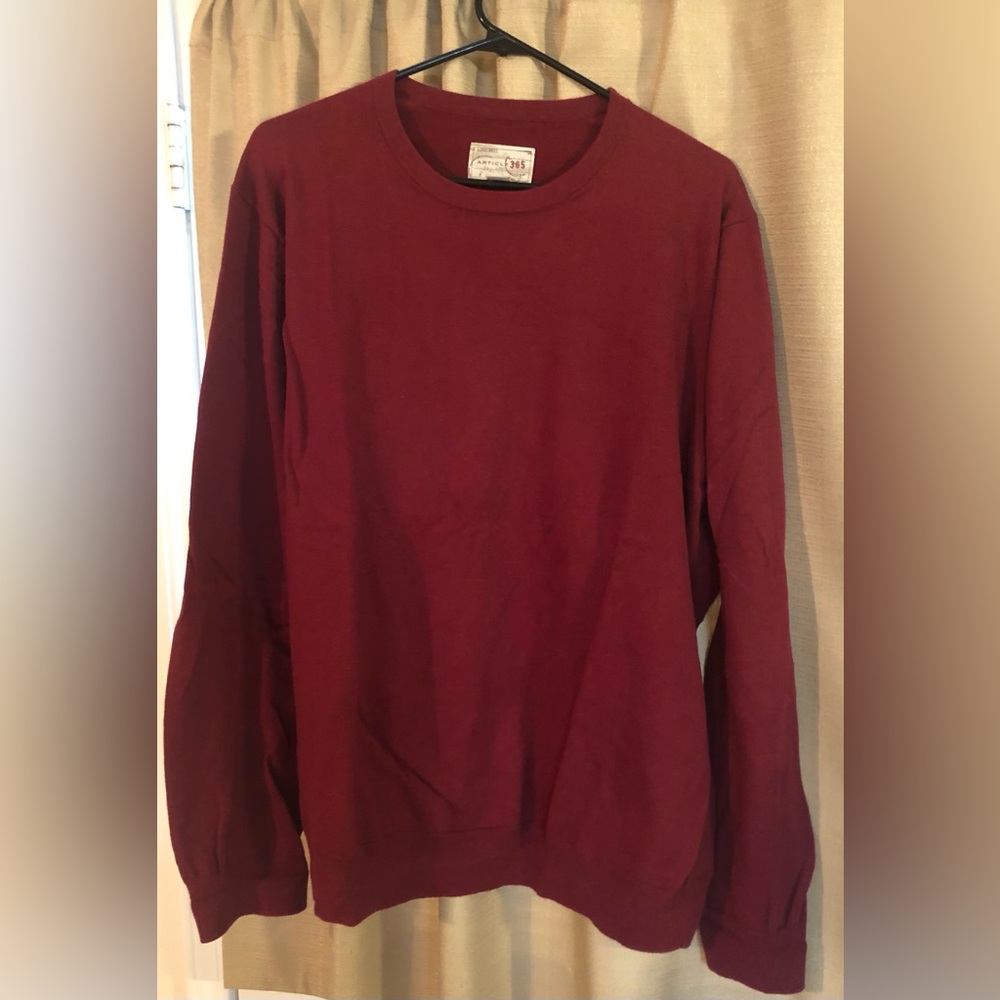 Article 365 Red Men's Sweater in